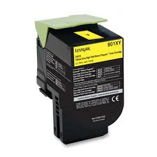 Lexmark 801XY 80C1XY0 YELLOW 4K YIELD REMANUFACTURED IN CANADA FOR CX510 ONLY Toner Cartridge